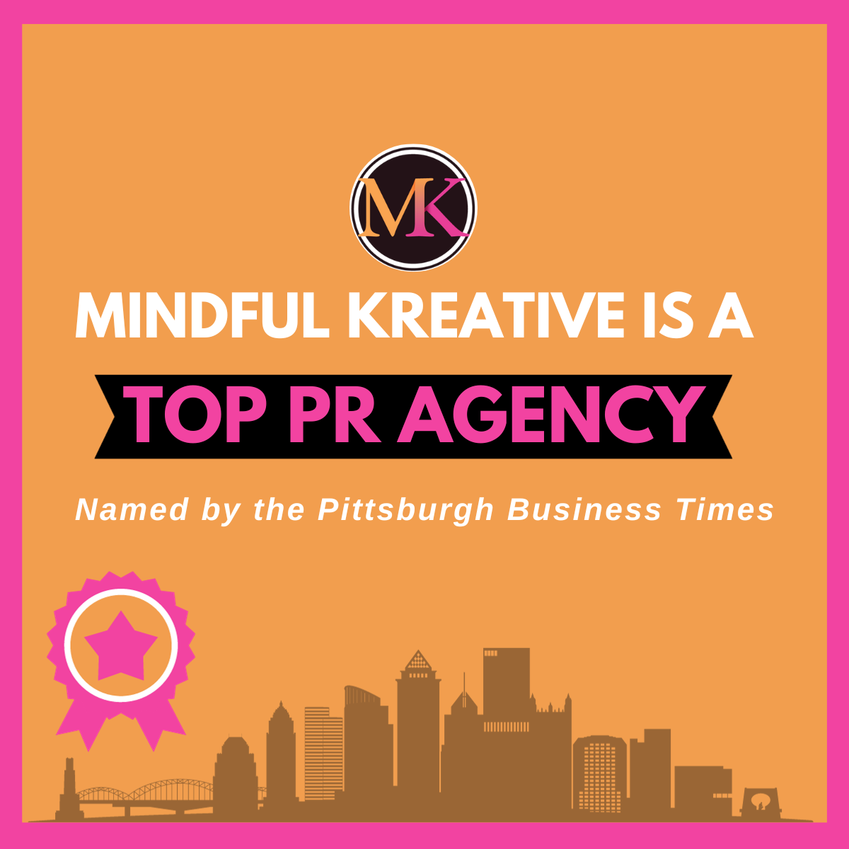 Mindful Kreative Named Top PR Firm in Pittsburgh 